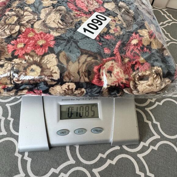 La Bene Vintage Outfit Women’s Large Floral Bohemian Top & Midi Skirt Romantic - Picture 16 of 16